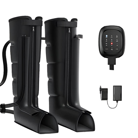 Air Compression Circulation Leg Massage Air Pressure Recovery Boots Power Pump Lymphatic Drainage Device Professional Athletes